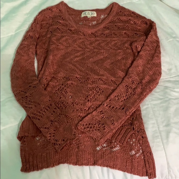 Pink Rose Sweaters - Mauve sweater